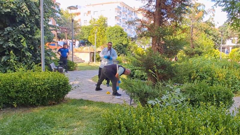 Kavga ettiği amcasını sokak ortasında tabancayla vurdu
